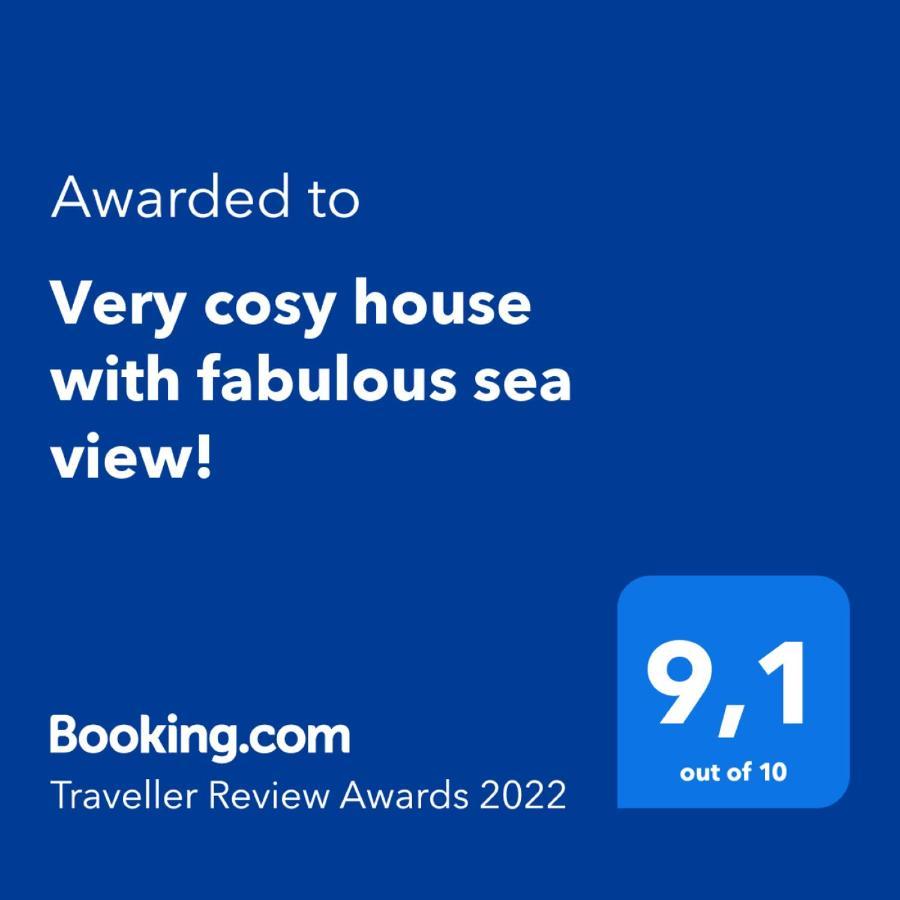 Very Cosy House With Fabulous Sea View! Pietra Ligure Bagian luar foto